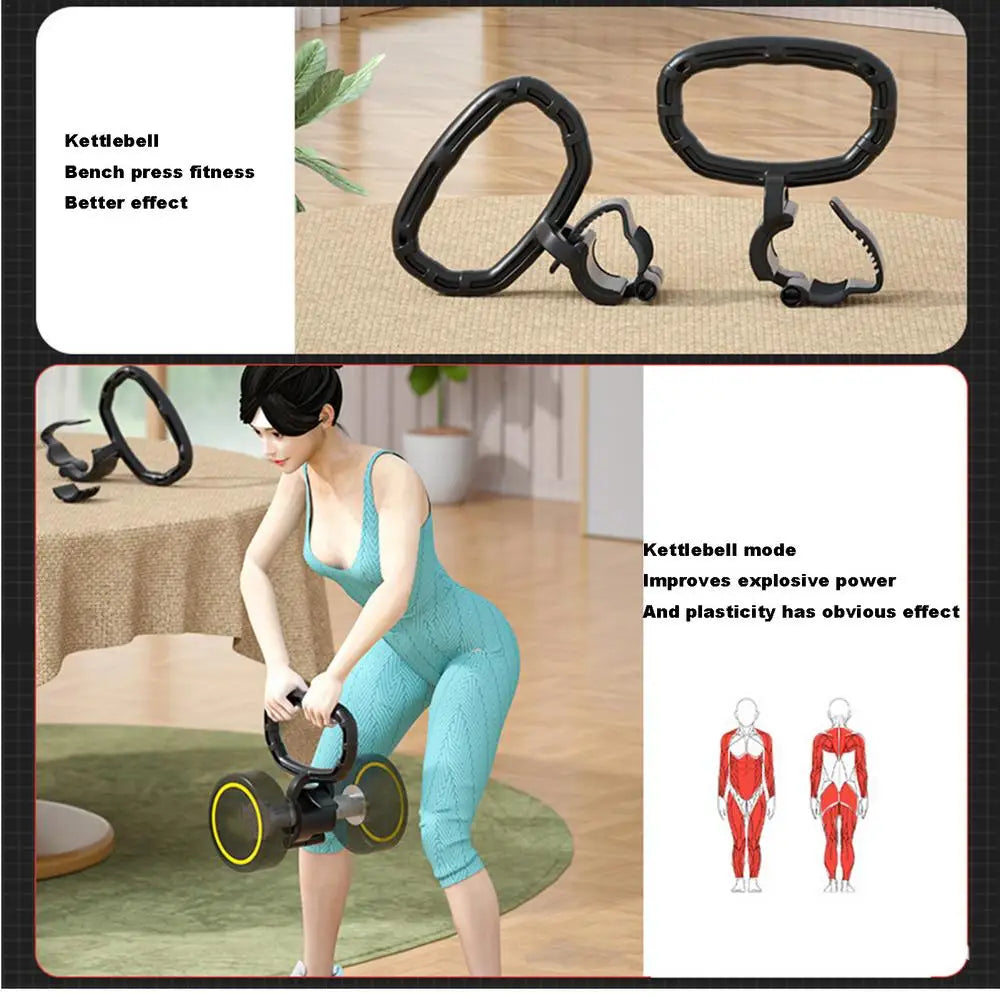 Dumbbell To Kettlebell Converter Portable Workout Attachment Converts Your Dumbbells Into Kettlebells Adjustable Weight Grip