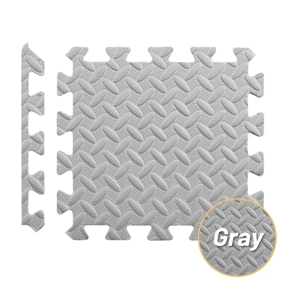 Gym Floor Mats High-Density EVA Interlocking Foam Floor Tiles Puzzle Exercise Mat for Home Gym Workout Equipment Weightlifting