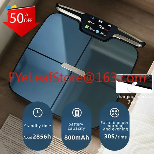 custom wifi bmi scale bathroom bluetooth 8 electrodes scale electronic smart body weight scale digital weighing