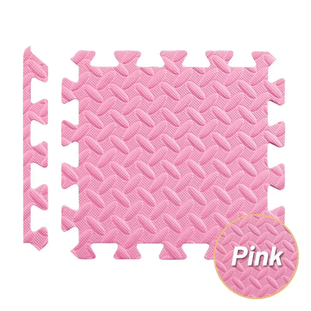 Gym Floor Mats High-Density EVA Interlocking Foam Floor Tiles Puzzle Exercise Mat for Home Gym Workout Equipment Weightlifting