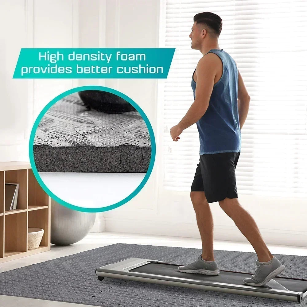 Gym Floor Mats High-Density EVA Interlocking Foam Floor Tiles Puzzle Exercise Mat for Home Gym Workout Equipment Weightlifting