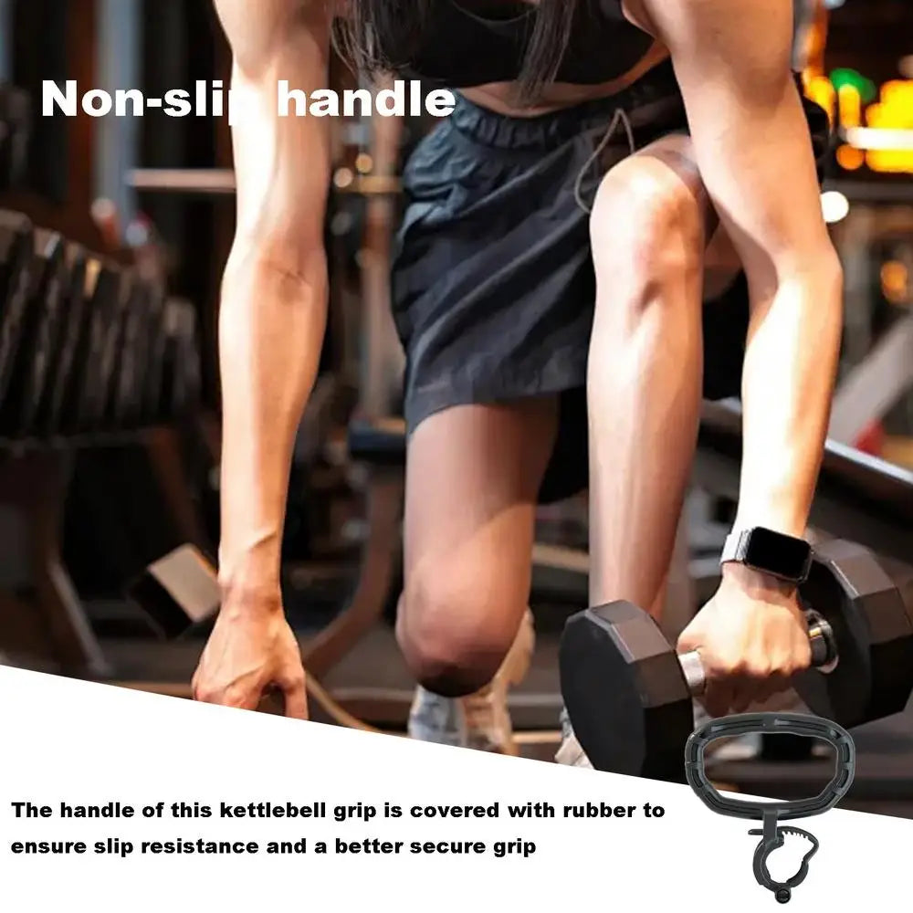 Dumbbell To Kettlebell Converter Portable Workout Attachment Converts Your Dumbbells Into Kettlebells Adjustable Weight Grip