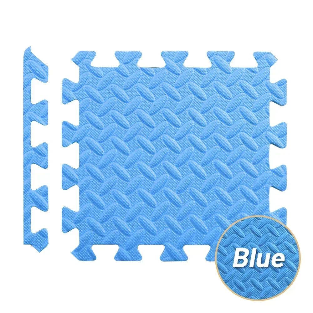Gym Floor Mats High-Density EVA Interlocking Foam Floor Tiles Puzzle Exercise Mat for Home Gym Workout Equipment Weightlifting