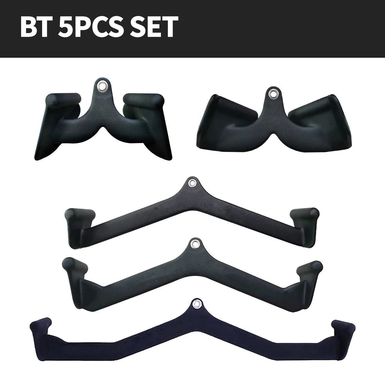 Fitness Lat Pull Down Bar Home Gym T-bar V-bar Bicep Tricep Training Rowing Machine Handle Muscle Trainer Lady Fitness Handle